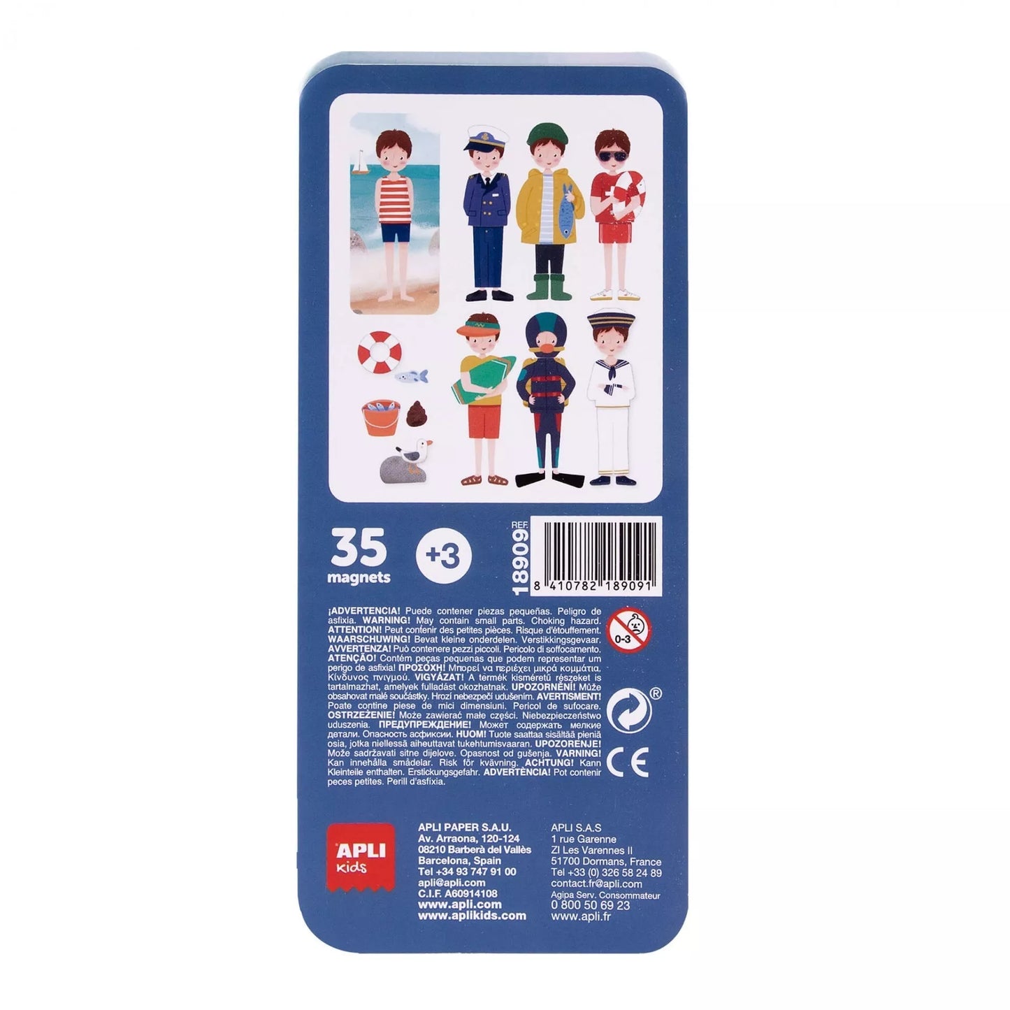 Apli Kids magnetinis žaidimas „Vandenynas“