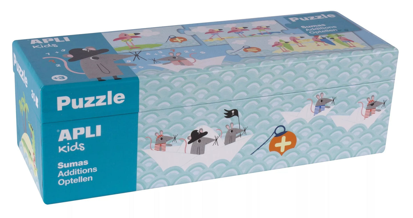 Apli Kids dėlionė NEGYVENAMA SALA