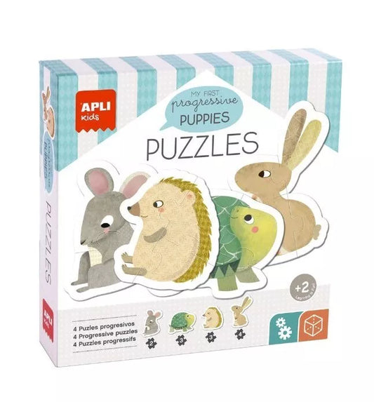 Mano pirmoji dėlionė – Gyvūnėliai