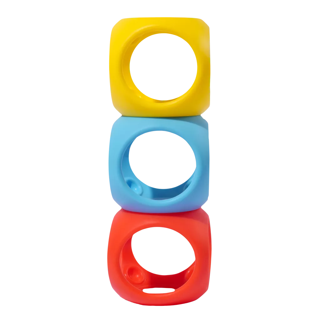 „Oibo“ - daugiafunkcinių sensorinių žaislų-kramtukų rinkinys