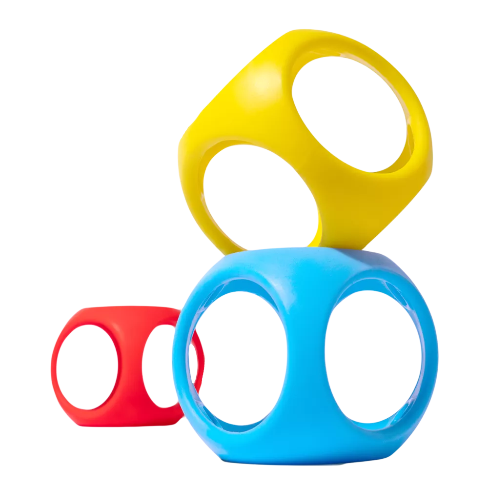 „Oibo“ - daugiafunkcinių sensorinių žaislų-kramtukų rinkinys