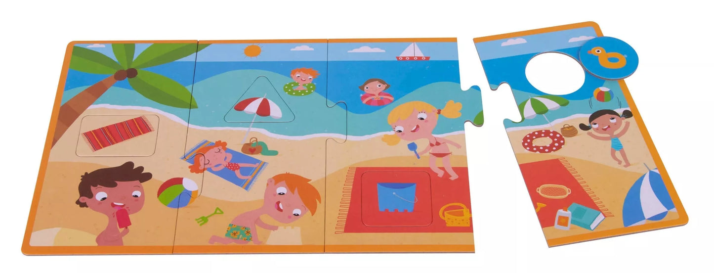 Apli Kids XXL pažinimo dėlionė „Keturi metų laikai“