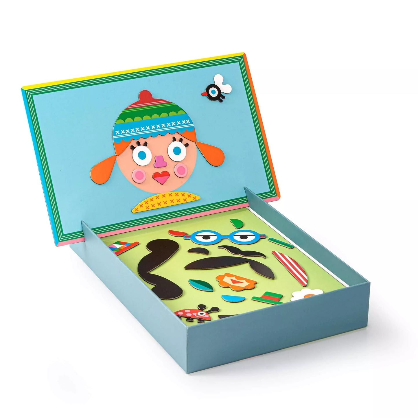 Apli Kids magnetinis žaidimas-dėlionė VEIDAI