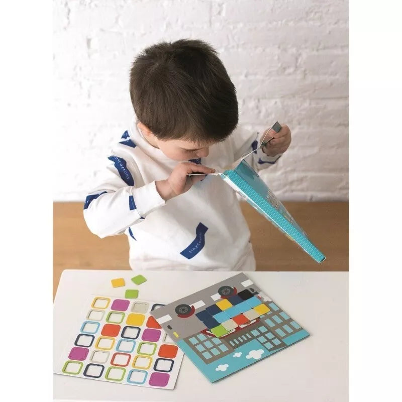 APLI Kids magnetinis kūrybinis rinkinys „Miestas“