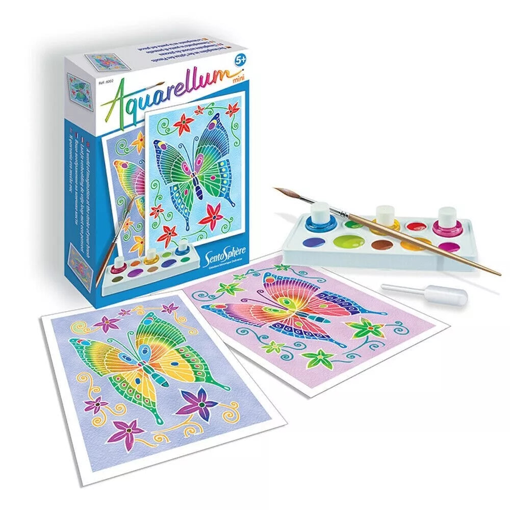 Mini Akvarelės rinkinys - Drugeliai