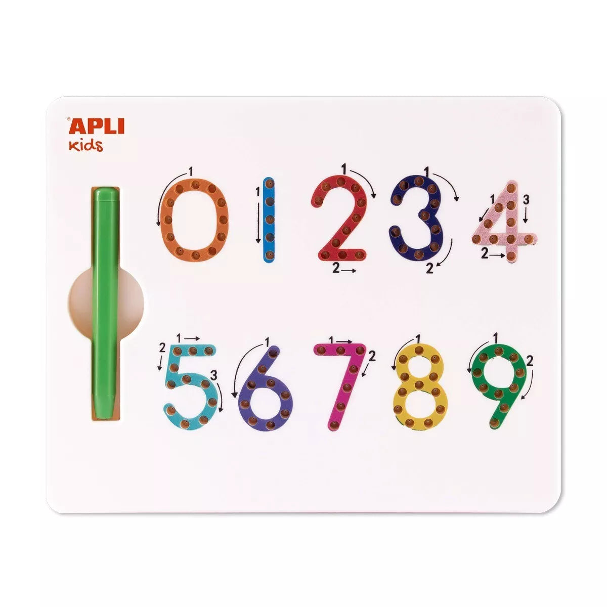 Mokomoji magnetinė lenta 123 SKAIČIAI