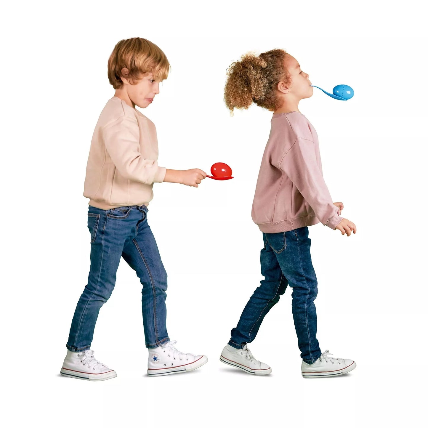 Apli Kids šaukšteliai su kiaušiniais estafetėms