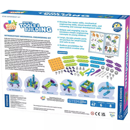 KIDS FIRST mokslinis rinkinys Tools and Building