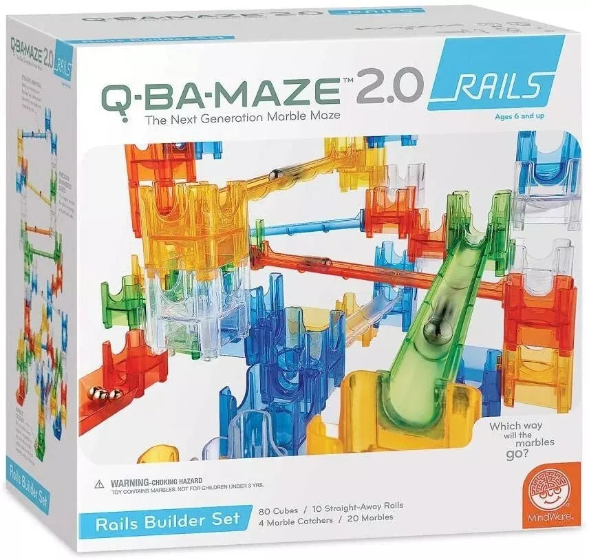 Q-BA-MAZE 2.0: RAILS labirintų konstruktorius