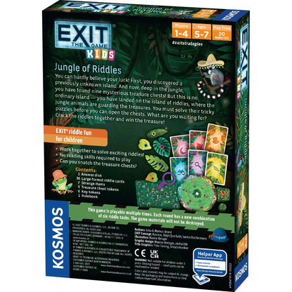 EXIT Kids mokslinis žaidimas vaikams „Jungle of Riddles“