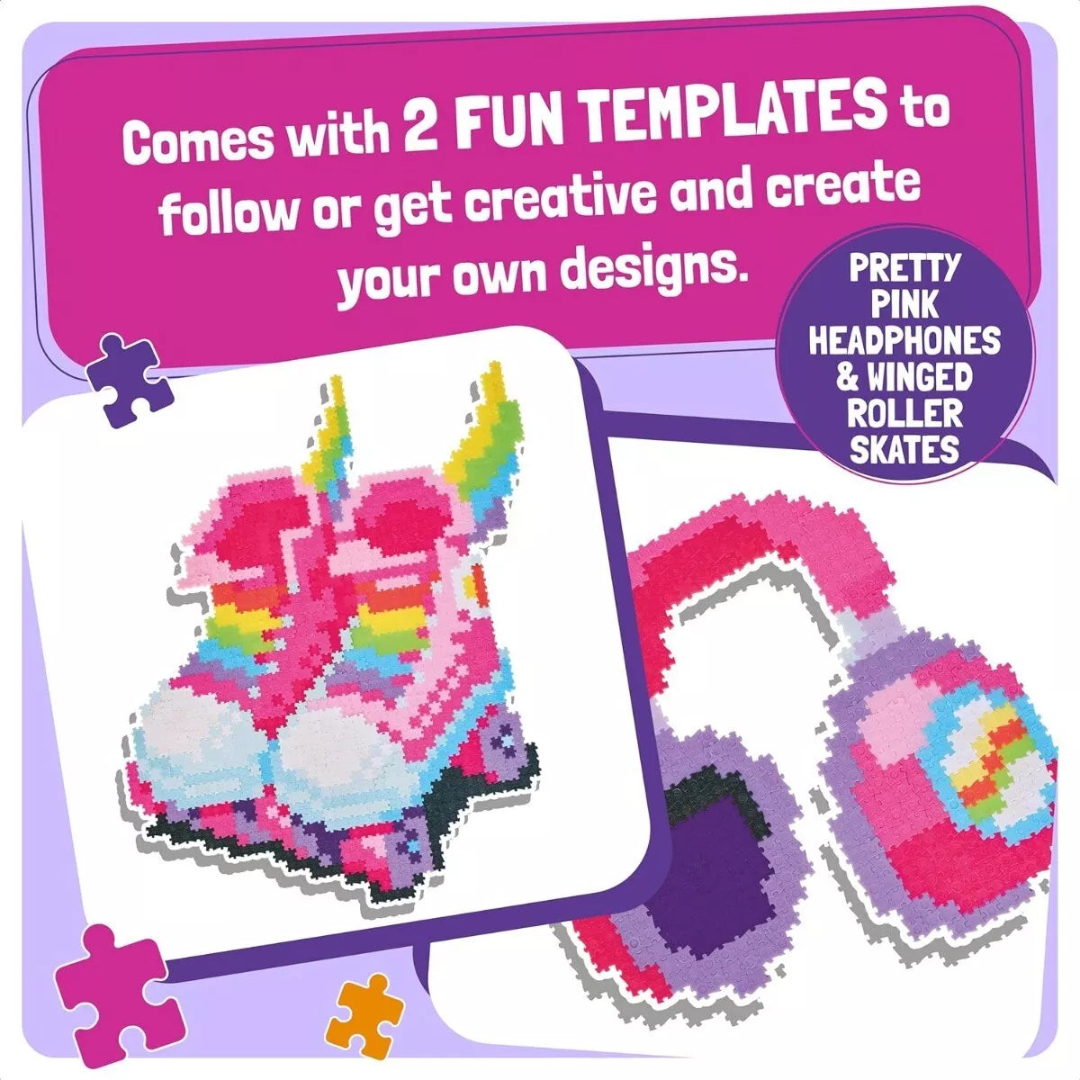 Jixelz kūrybinė mozaika „Riedučiai ir ausinės“ (1250 d.)