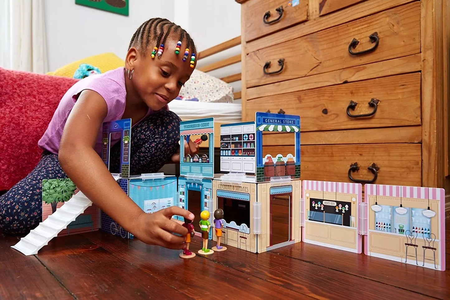 Wonderhood kūrybinis žaidimas „Corner Shops“