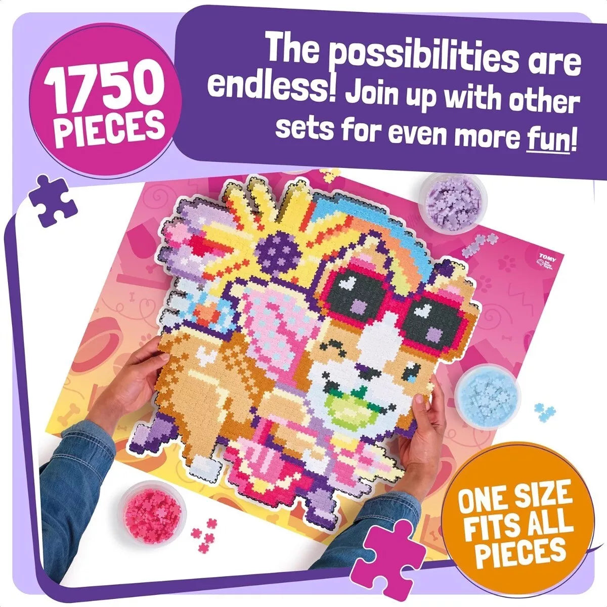 Jixelz kūrybinė mozaika „Mieli augintiniai“ (1750 d.)