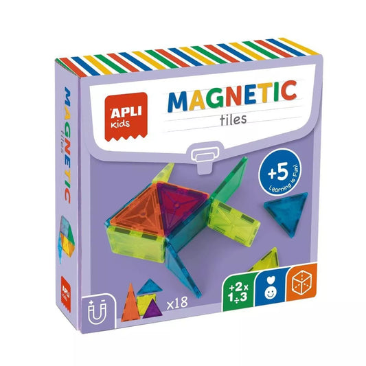 APLI skaidrios magnetinės kaladėlės