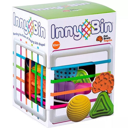 Formų pažinimo ir rūšiavimo žaidimas mažiesiems „InnyBin“