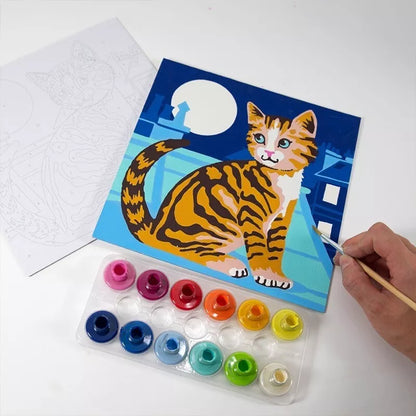 Kūrybinis spalvinimo rinkinys „Colorizzy Katės”