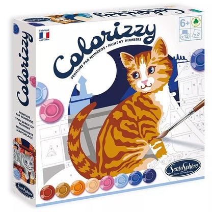 Kūrybinis spalvinimo rinkinys „Colorizzy Katės”