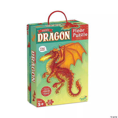 PAŽEISTA PAKUOTĖ: Grindų dėlionė „Dragon“