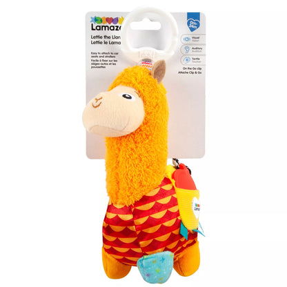 Pakabinamas kelioninis kūdikio žaislas „Lama Leti“