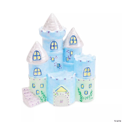 PAŽEISTA PAKUOTĖ: Kūrybinis rinkinys „Paint Your Own Porcelain Castle Light“