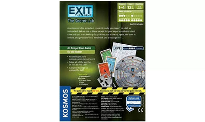 EXIT mokslinis žaidimas The Secret Lab