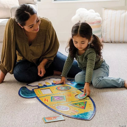 Grindų dėlionė „Rocket Floor Puzzle“