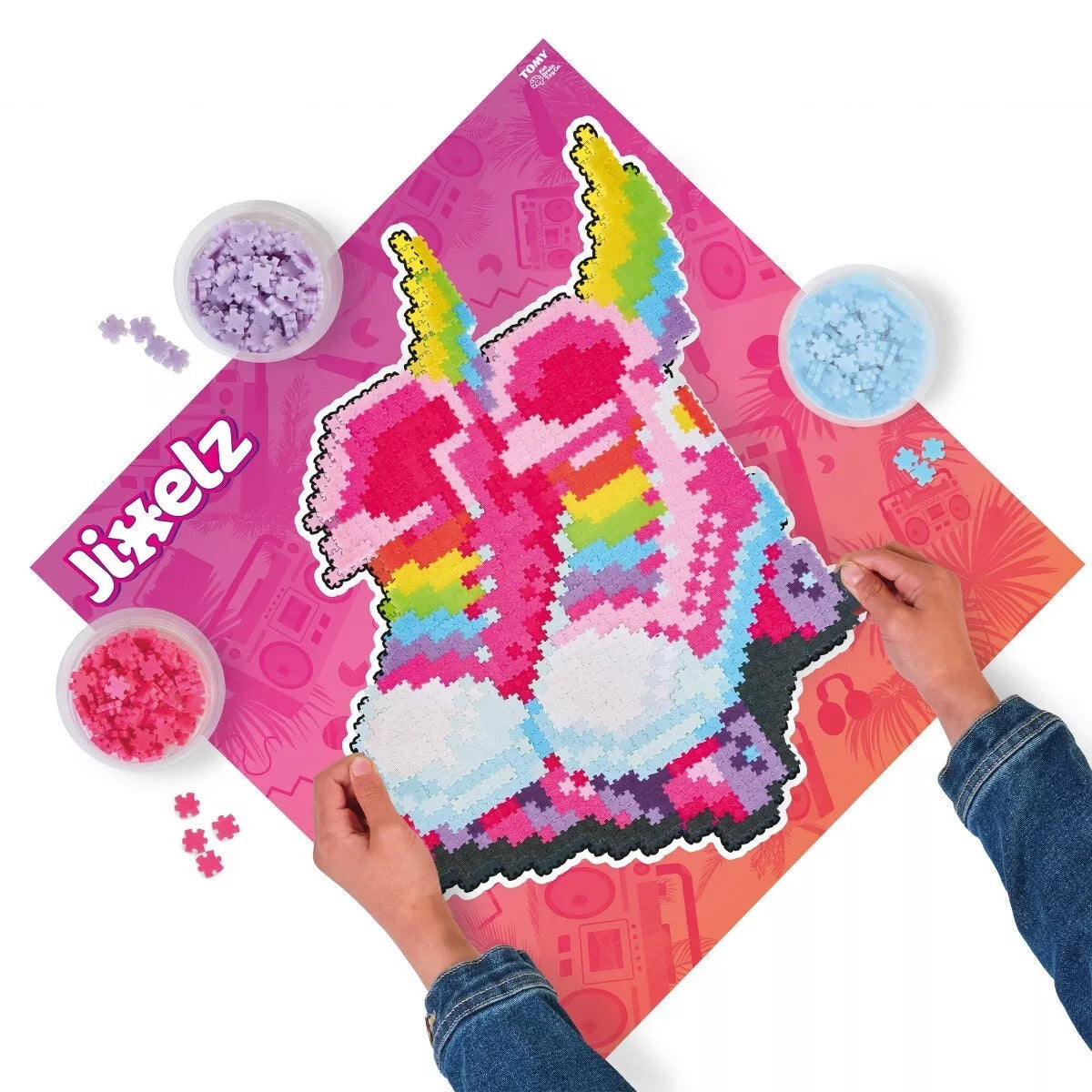 Jixelz kūrybinė mozaika „Riedučiai ir ausinės“ (1250 d.)